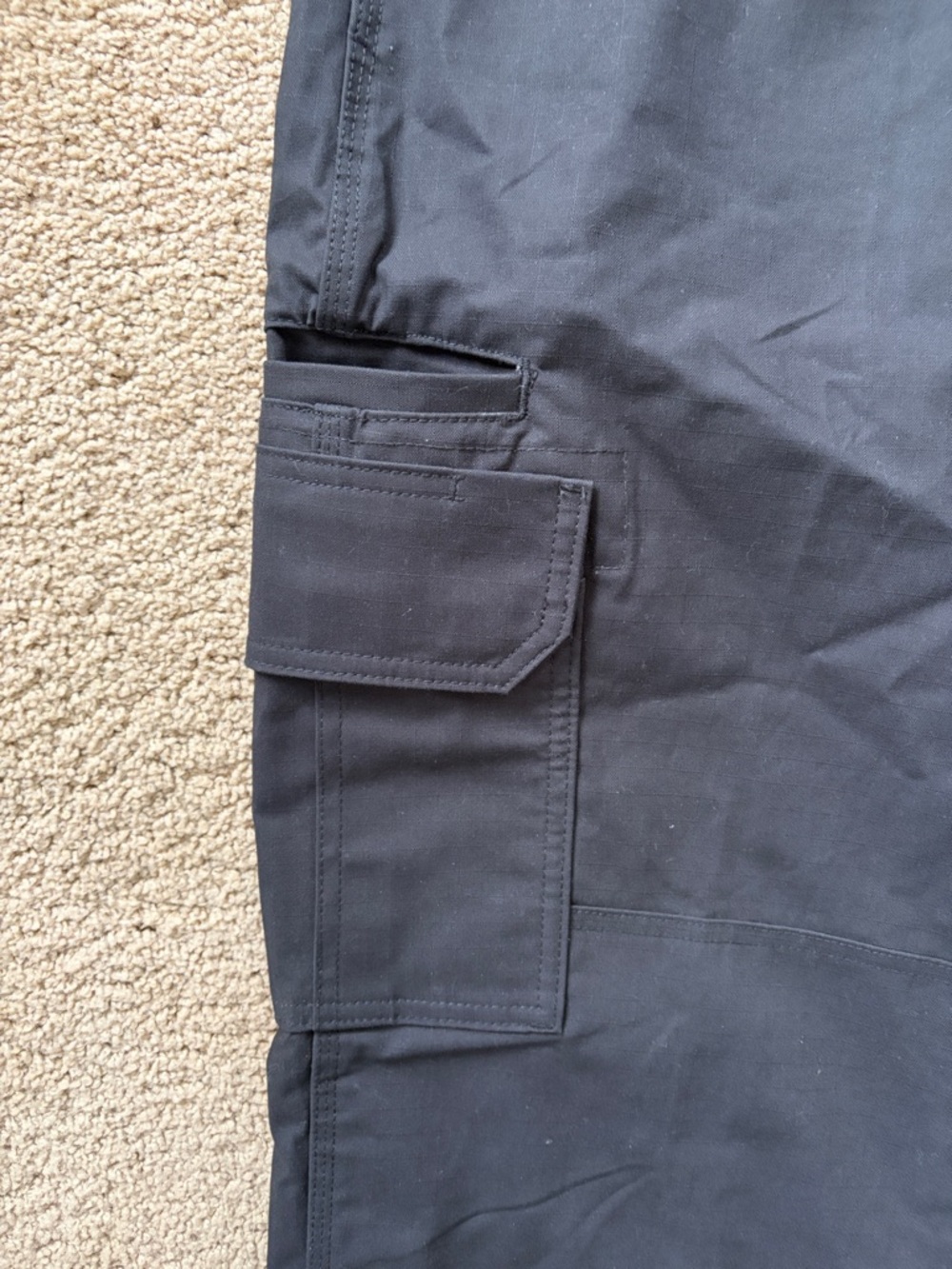 Dickies DuraTech Ranger Pant Relaxed Straight Fit Black Utility Work Flex 42x30 - Picture 6 of 11